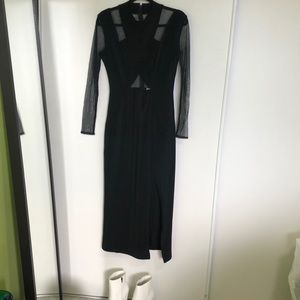 Vintage Joseph Ribkoff mess black dress